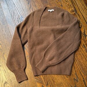 Madewell Women's Sweater in Rich Brown